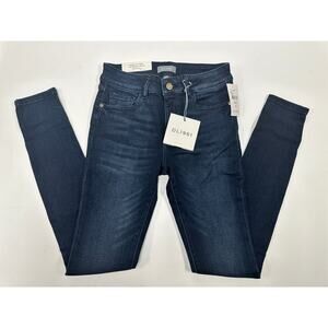 DL1961 Florence Mid-Rise Instasculpt Skinny Leg Jeans Size: US 24 Brand New